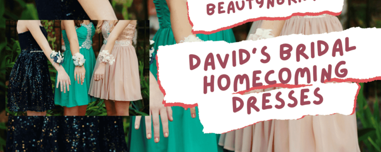 Find Your Perfect Homecoming Dress at David’s Bridal: Stunning Styles and Designs