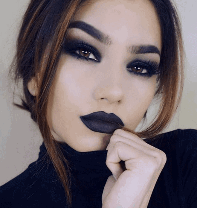 goth eye makeup designs