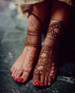 traditional mehendi design